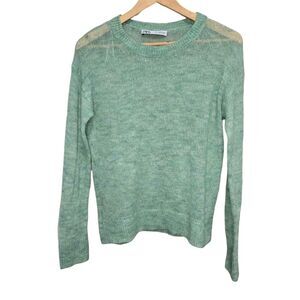Zara Green Women's Sweater